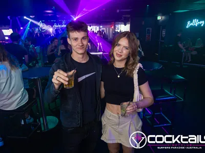 A professional photo of guests enjoying themselves at Cocktails Nightclub from our gallery.