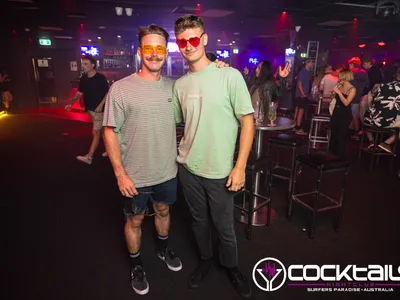 A professional photo of guests enjoying themselves at Cocktails Nightclub from our gallery.