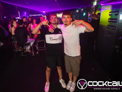 A professional photo of guests enjoying themselves at Cocktails Nightclub from our gallery.