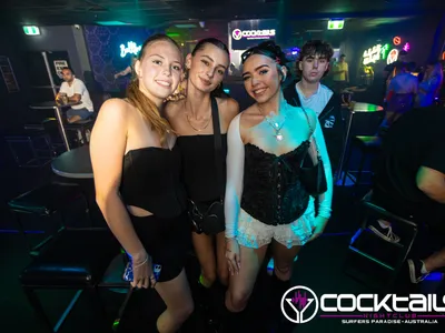 A professional photo of guests enjoying themselves at Cocktails Nightclub from our gallery.