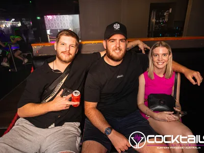 A professional photo of guests enjoying themselves at Cocktails Nightclub from our gallery.