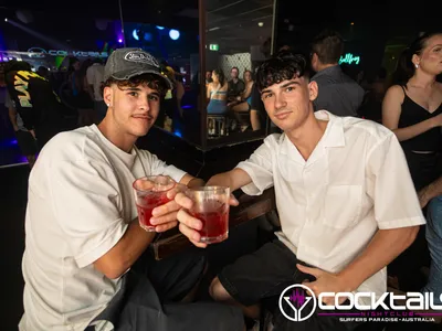 A professional photo of guests enjoying themselves at Cocktails Nightclub from our gallery.