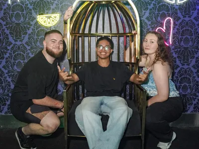 A professional photo of guests enjoying themselves at Cocktails Nightclub from our gallery.