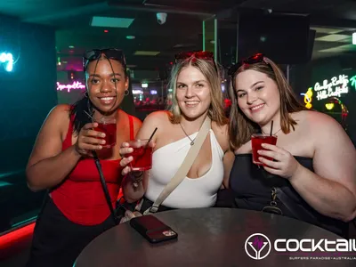 A professional photo of guests enjoying themselves at Cocktails Nightclub from our gallery.