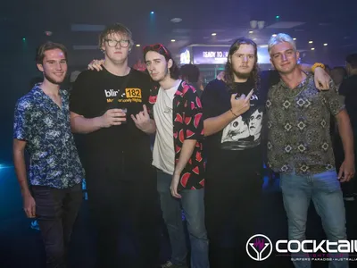 A professional photo of guests enjoying themselves at Cocktails Nightclub from our gallery.