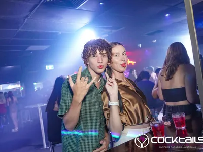 A professional photo of guests enjoying themselves at Cocktails Nightclub from our gallery.