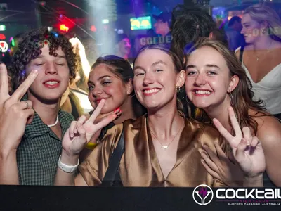 A professional photo of guests enjoying themselves at Cocktails Nightclub from our gallery.