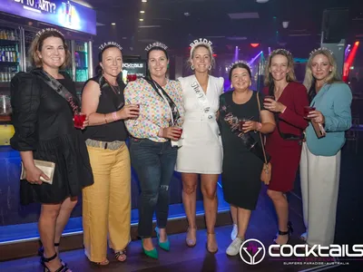 A professional photo of guests enjoying themselves at Cocktails Nightclub from our gallery.