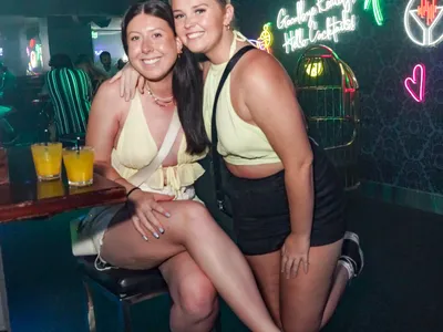 A professional photo of guests enjoying themselves at Cocktails Nightclub from our gallery.