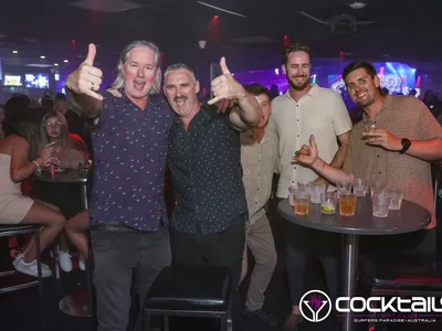 A professional photo of guests enjoying themselves at Cocktails Nightclub from our gallery.