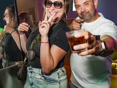 A professional photo of guests enjoying themselves at Cocktails Nightclub from our gallery.