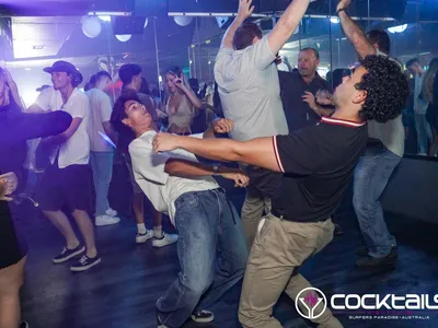 A professional photo of guests enjoying themselves at Cocktails Nightclub from our gallery.