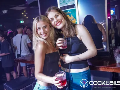 A professional photo of guests enjoying themselves at Cocktails Nightclub from our gallery.