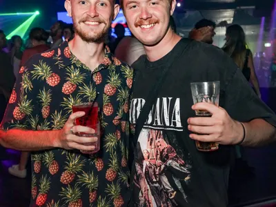 A professional photo of guests enjoying themselves at Cocktails Nightclub from our gallery.