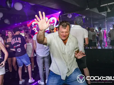 A professional photo of guests enjoying themselves at Cocktails Nightclub from our gallery.