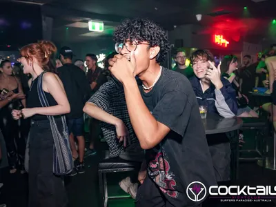 A professional photo of guests enjoying themselves at Cocktails Nightclub from our gallery.