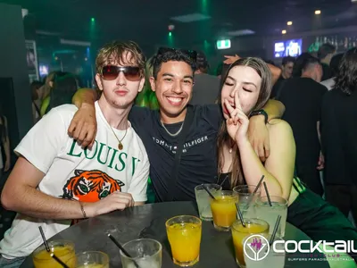 A professional photo of guests enjoying themselves at Cocktails Nightclub from our gallery.