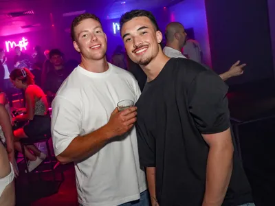 A professional photo of guests enjoying themselves at Cocktails Nightclub from our gallery.