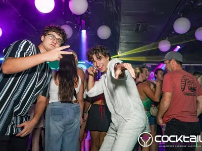 A professional photo of guests enjoying themselves at Cocktails Nightclub from our gallery.