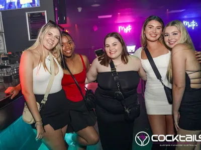 A professional photo of guests enjoying themselves at Cocktails Nightclub from our gallery.