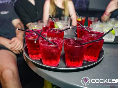 A professional photo of guests enjoying themselves at Cocktails Nightclub from our gallery.