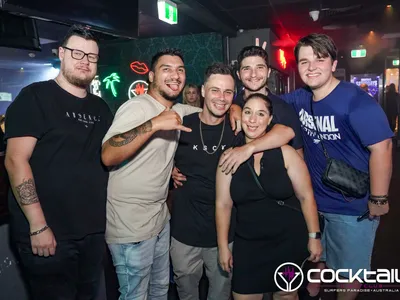 A professional photo of guests enjoying themselves at Cocktails Nightclub from our gallery.