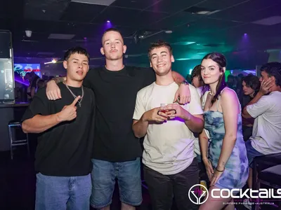 A professional photo of guests enjoying themselves at Cocktails Nightclub from our gallery.