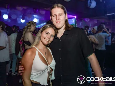 A professional photo of guests enjoying themselves at Cocktails Nightclub from our gallery.