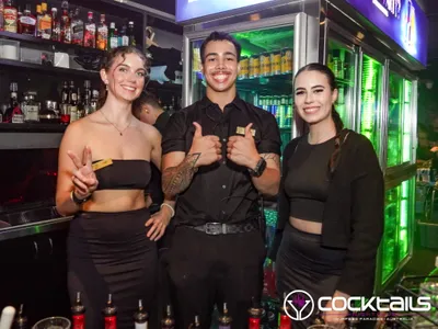 A professional photo of guests enjoying themselves at Cocktails Nightclub from our gallery.