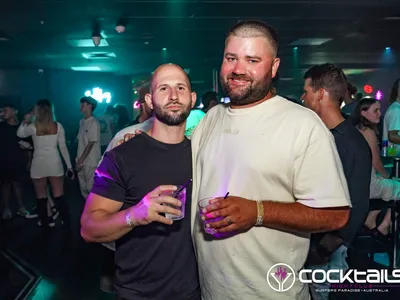 A professional photo of guests enjoying themselves at Cocktails Nightclub from our gallery.