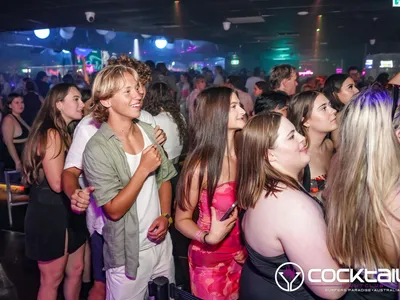 A professional photo of guests enjoying themselves at Cocktails Nightclub from our gallery.