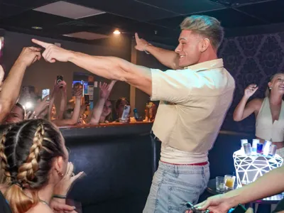 A professional photo of guests enjoying themselves at Cocktails Nightclub from our gallery.