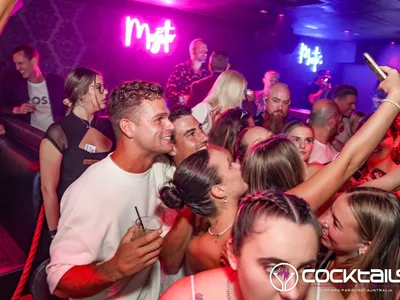 A professional photo of guests enjoying themselves at Cocktails Nightclub from our gallery.