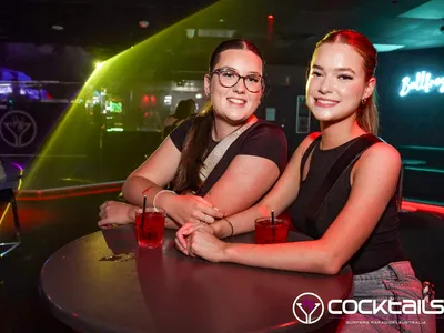 A professional photo of guests enjoying themselves at Cocktails Nightclub from our gallery.