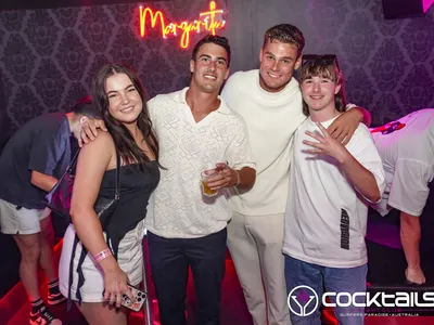 A professional photo of guests enjoying themselves at Cocktails Nightclub from our gallery.