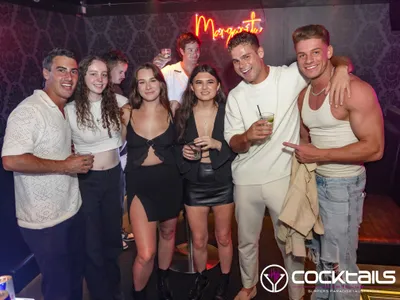 A professional photo of guests enjoying themselves at Cocktails Nightclub from our gallery.