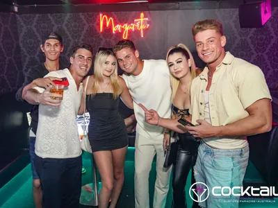 A professional photo of guests enjoying themselves at Cocktails Nightclub from our gallery.