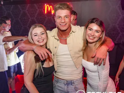 A professional photo of guests enjoying themselves at Cocktails Nightclub from our gallery.