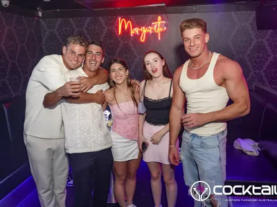 A professional photo of guests enjoying themselves at Cocktails Nightclub from our gallery.