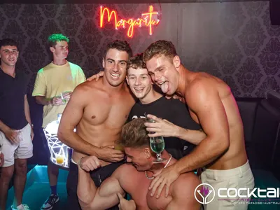 A professional photo of guests enjoying themselves at Cocktails Nightclub from our gallery.