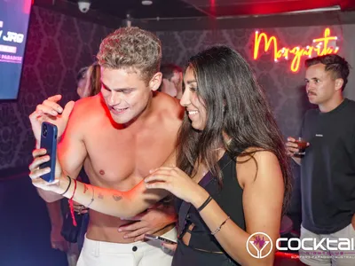 A professional photo of guests enjoying themselves at Cocktails Nightclub from our gallery.