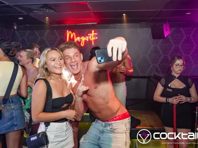 A professional photo of guests enjoying themselves at Cocktails Nightclub from our gallery.