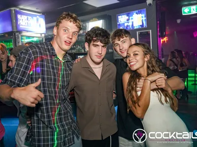 A professional photo of guests enjoying themselves at Cocktails Nightclub from our gallery.