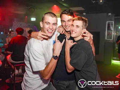 A professional photo of guests enjoying themselves at Cocktails Nightclub from our gallery.