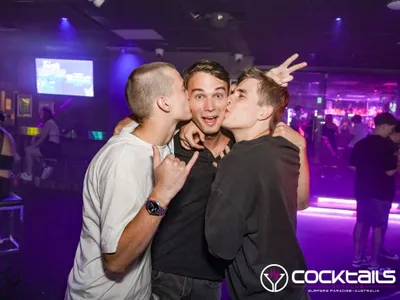 A professional photo of guests enjoying themselves at Cocktails Nightclub from our gallery.