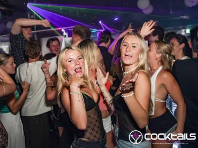 A professional photo of guests enjoying themselves at Cocktails Nightclub from our gallery.