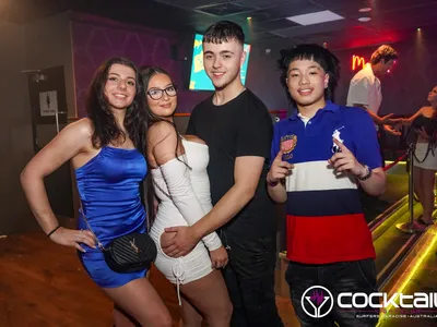 A professional photo of guests enjoying themselves at Cocktails Nightclub from our gallery.