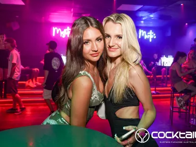 A professional photo of guests enjoying themselves at Cocktails Nightclub from our gallery.