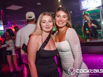 A professional photo of guests enjoying themselves at Cocktails Nightclub from our gallery.