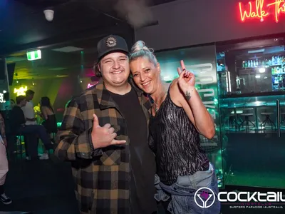 A professional photo of guests enjoying themselves at Cocktails Nightclub from our gallery.